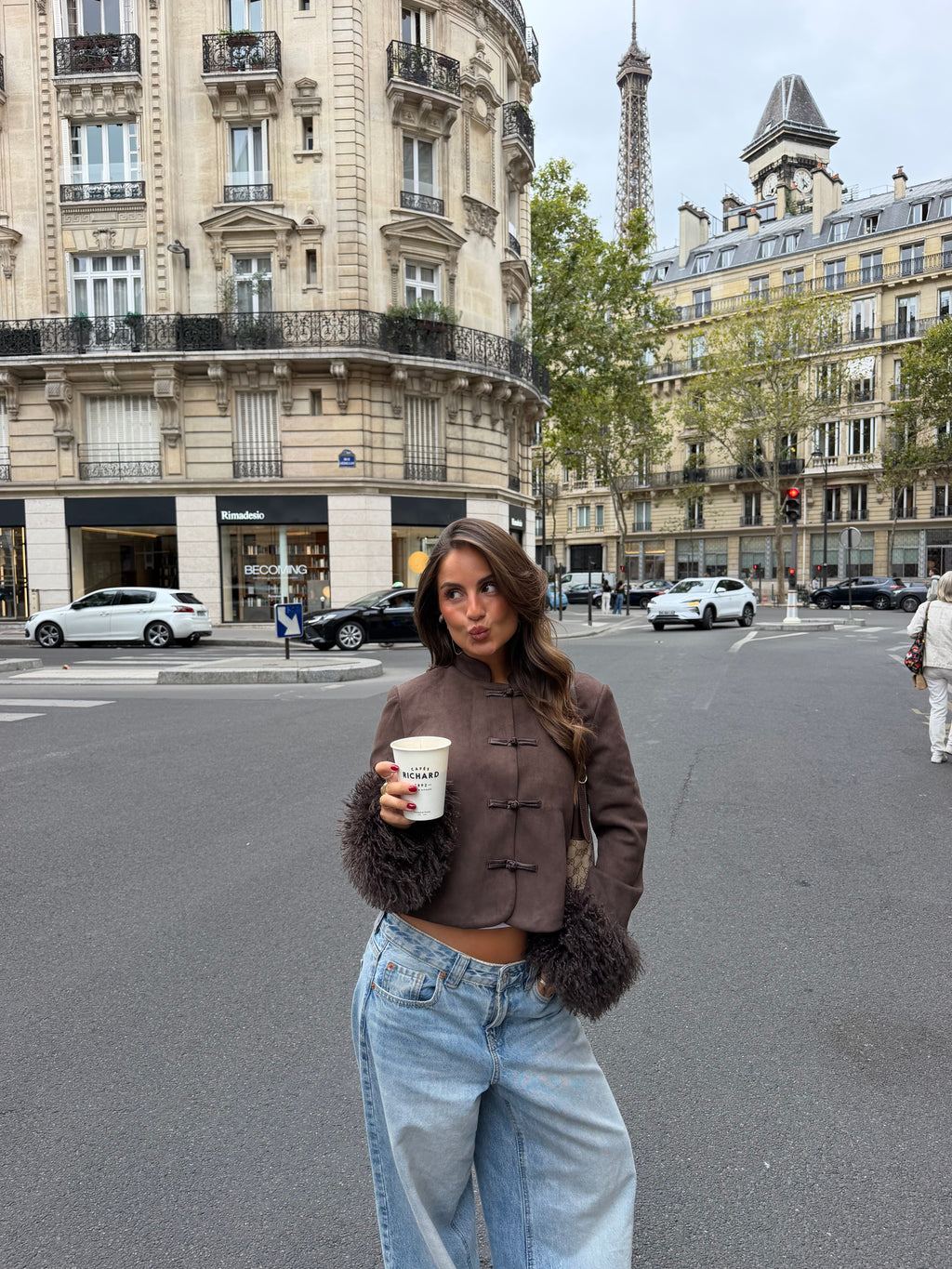 Amour | Chaqueta Marrón