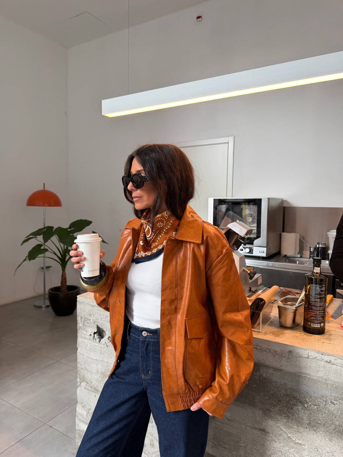 Burnet | Chaqueta Naranja