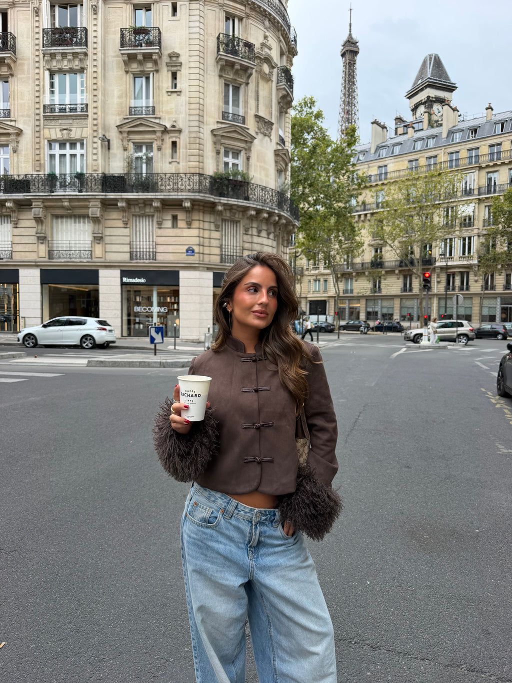 Amour | Chaqueta Marrón