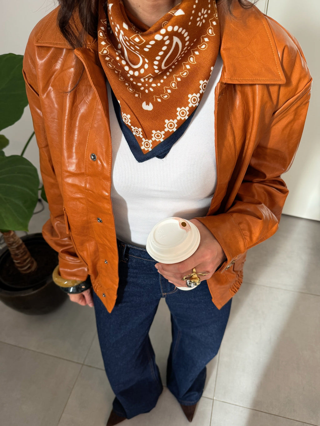 Burnet | Chaqueta Naranja