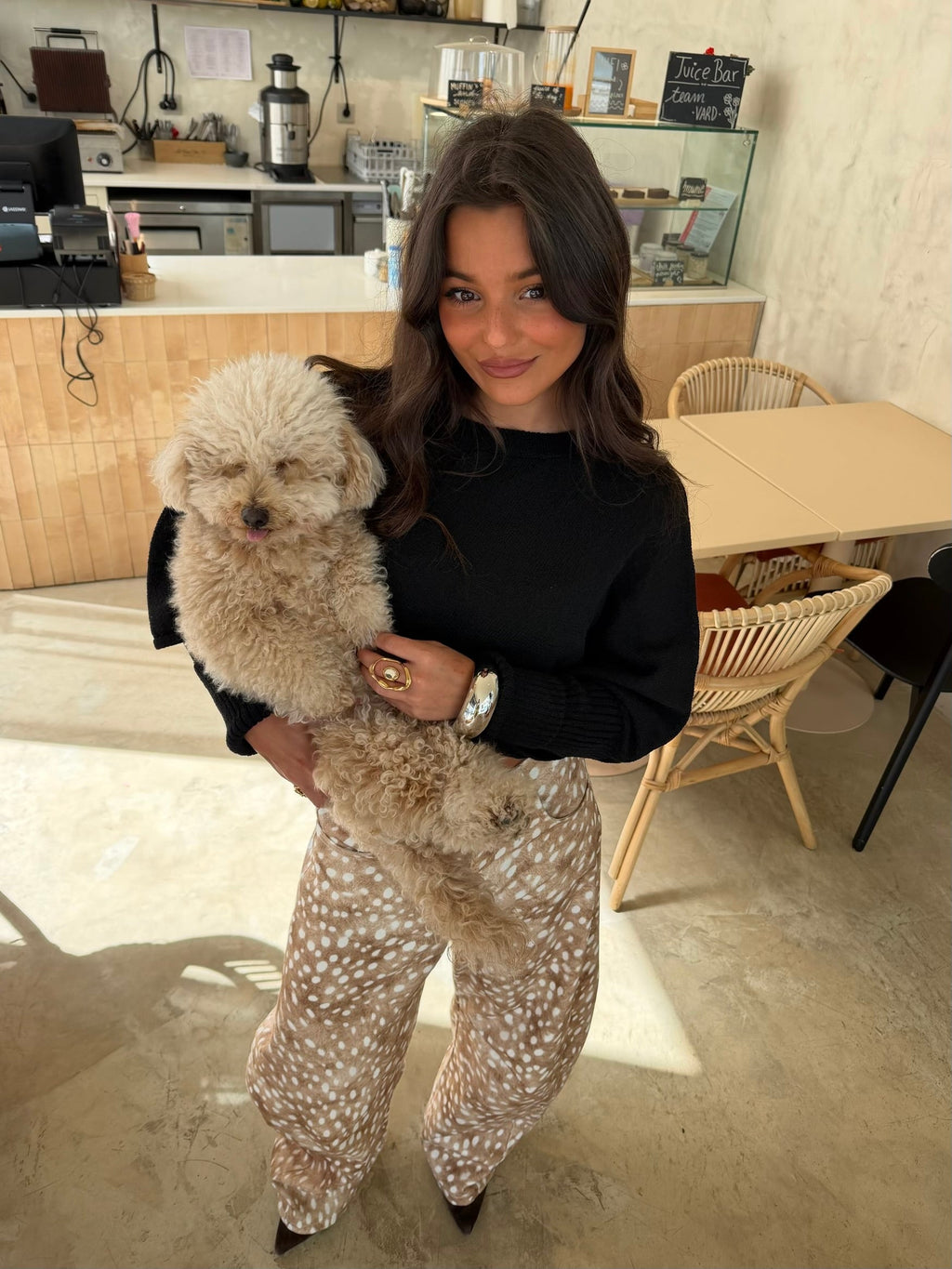 Bambi | Pantalón Bombacho Estampado