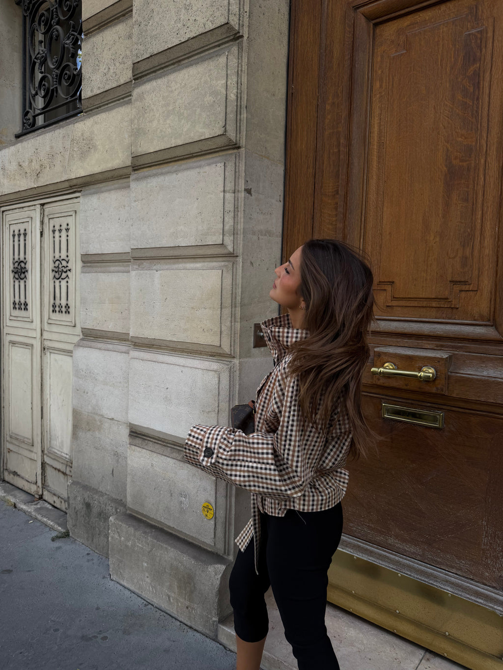Estelle | Gabardina de Cuadros