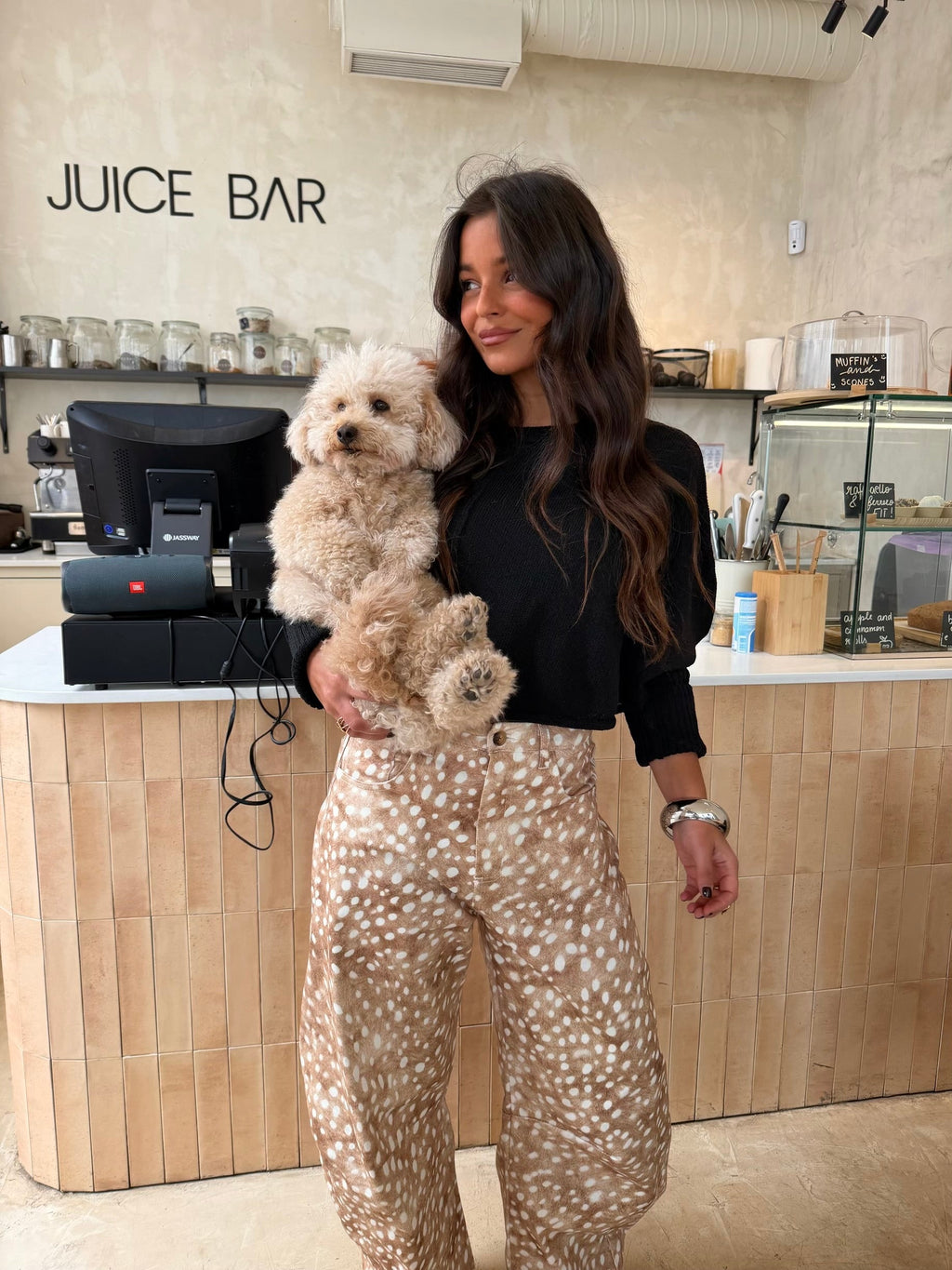 Bambi | Pantalón Bombacho Estampado