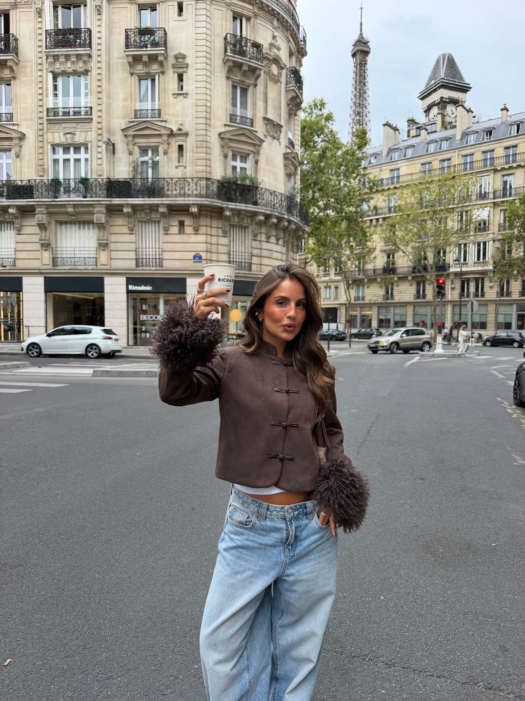 Amour | Chaqueta Marrón
