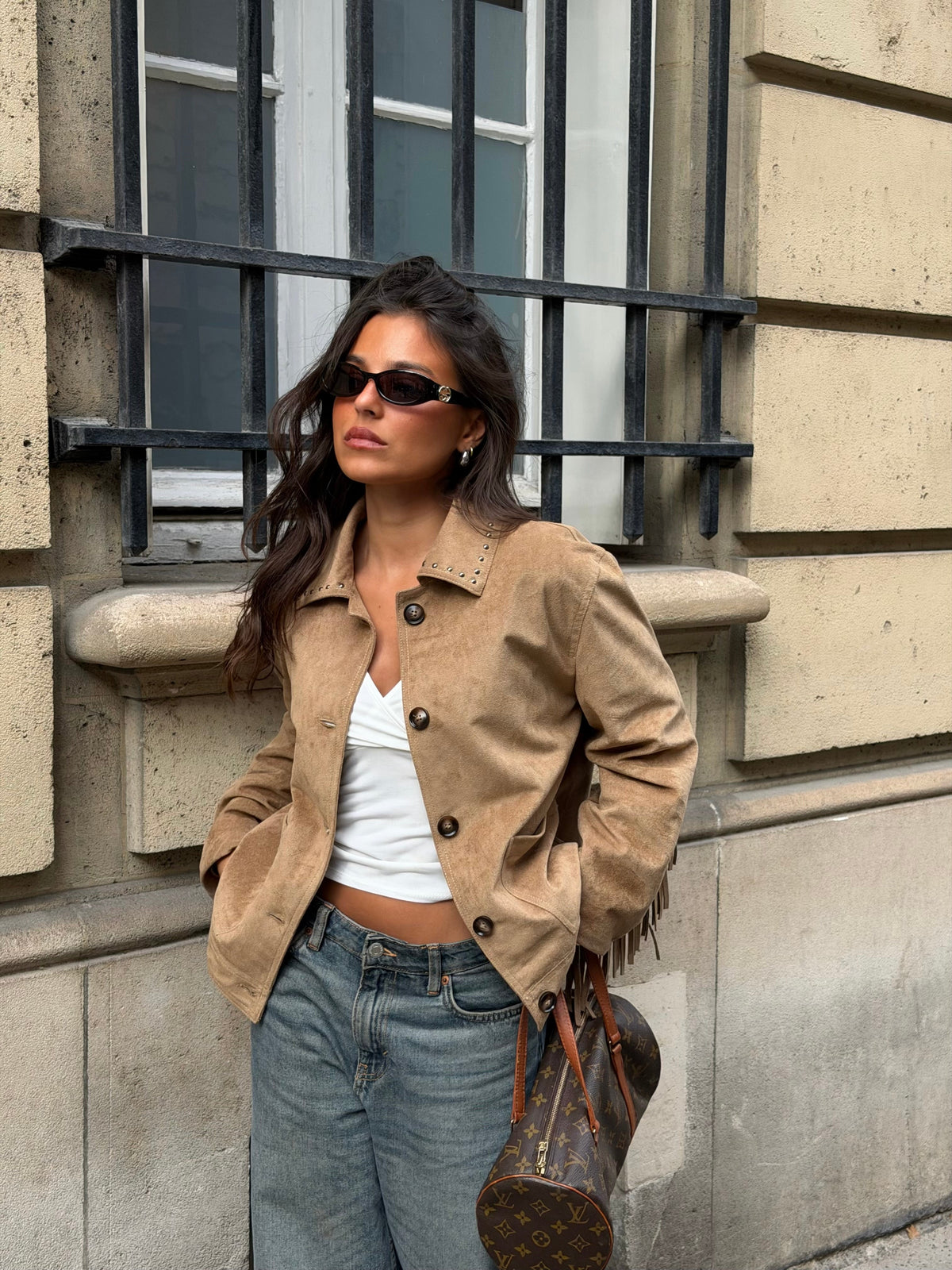 Mathilde | Chaqueta con Flecos