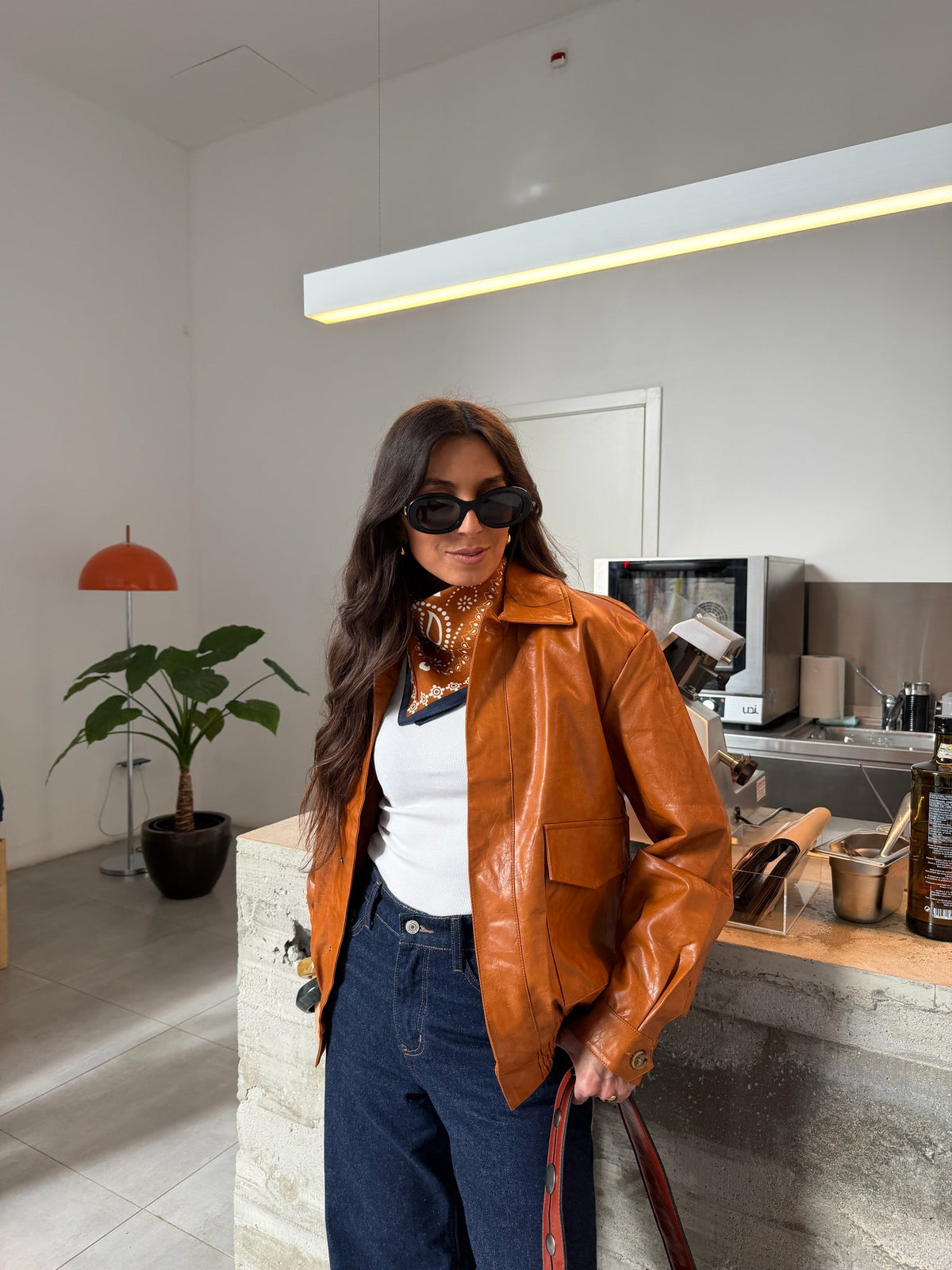 Burnet | Chaqueta Naranja