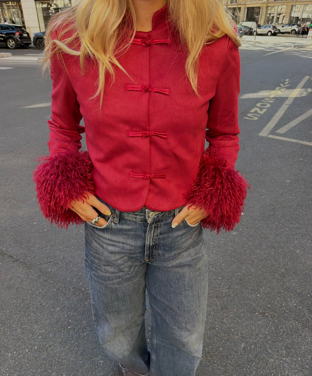 Amour | Chaqueta Roja