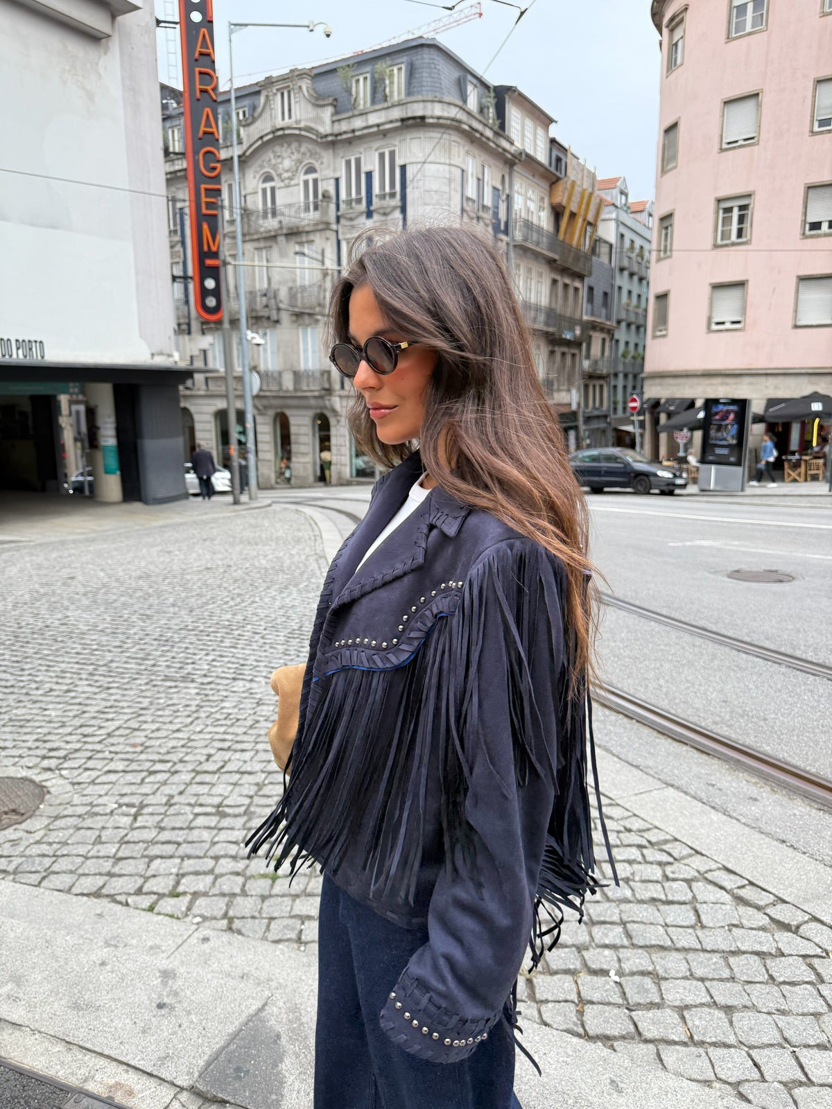 Moodboard | Chaqueta Azul Marino