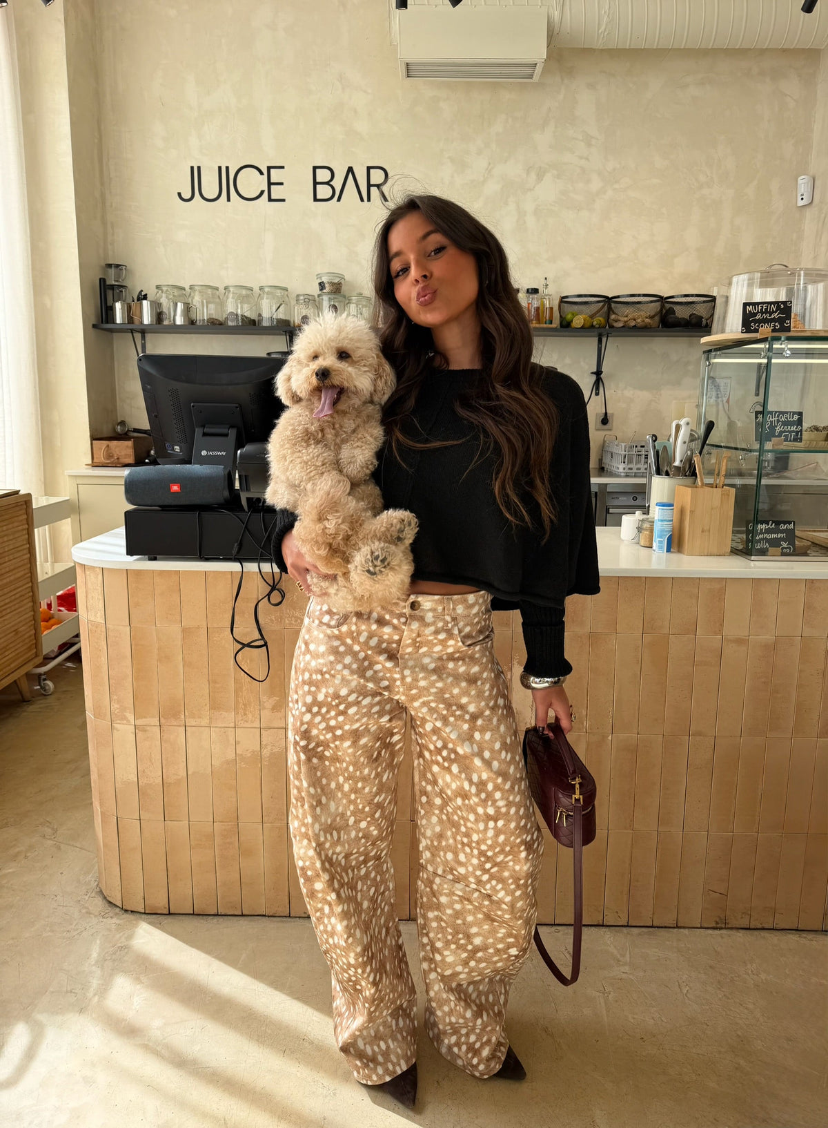 Bambi | Pantalón Bombacho Estampado