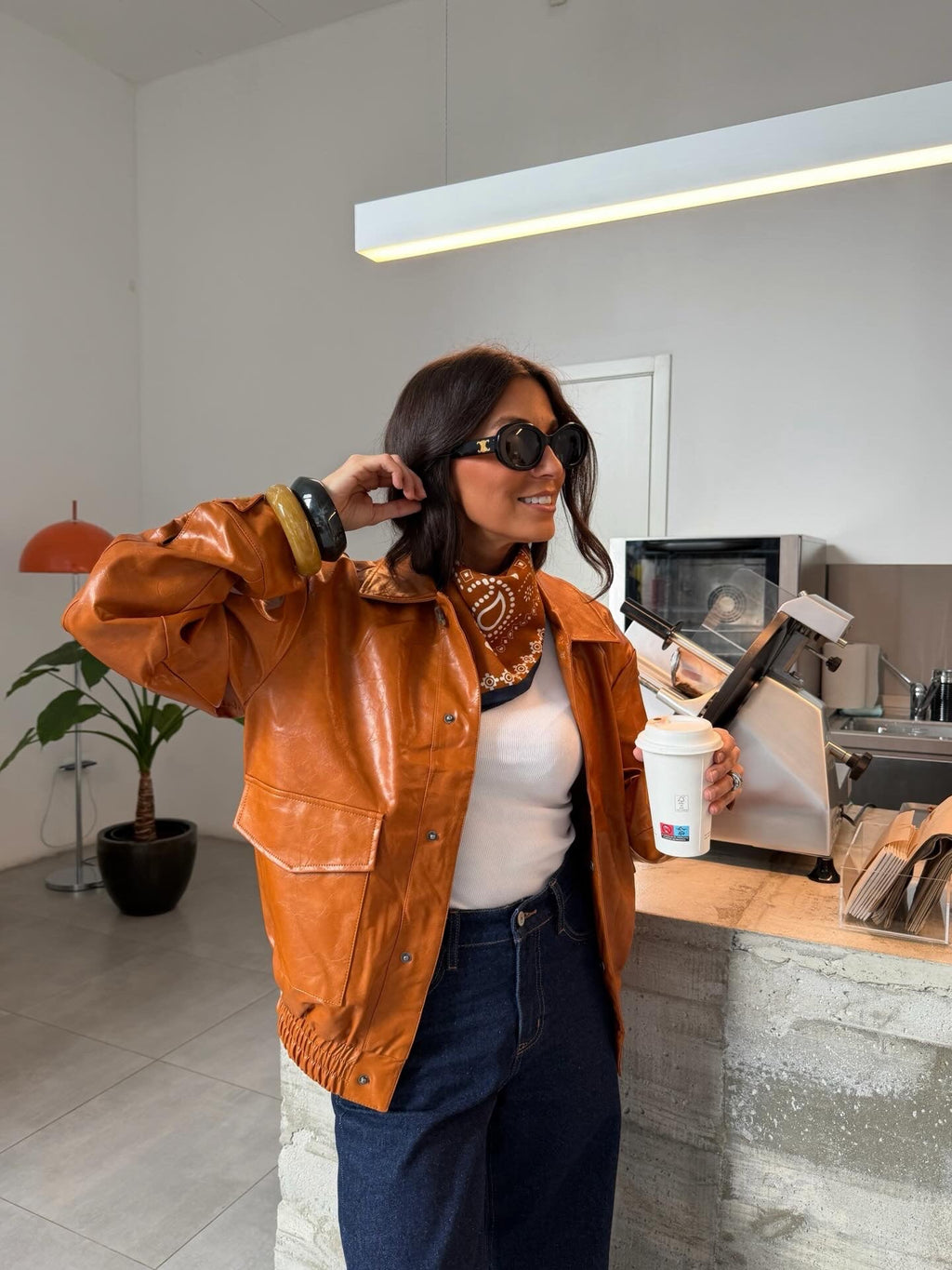 Burnet | Chaqueta Naranja
