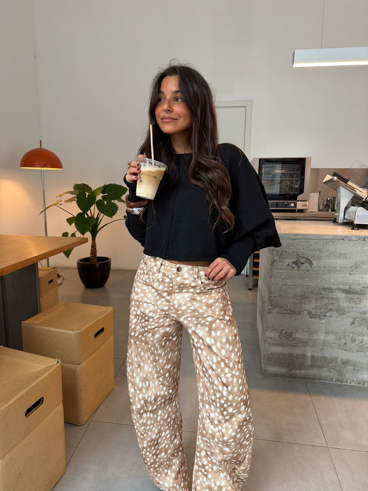 Bambi | Pantalón Bombacho Estampado