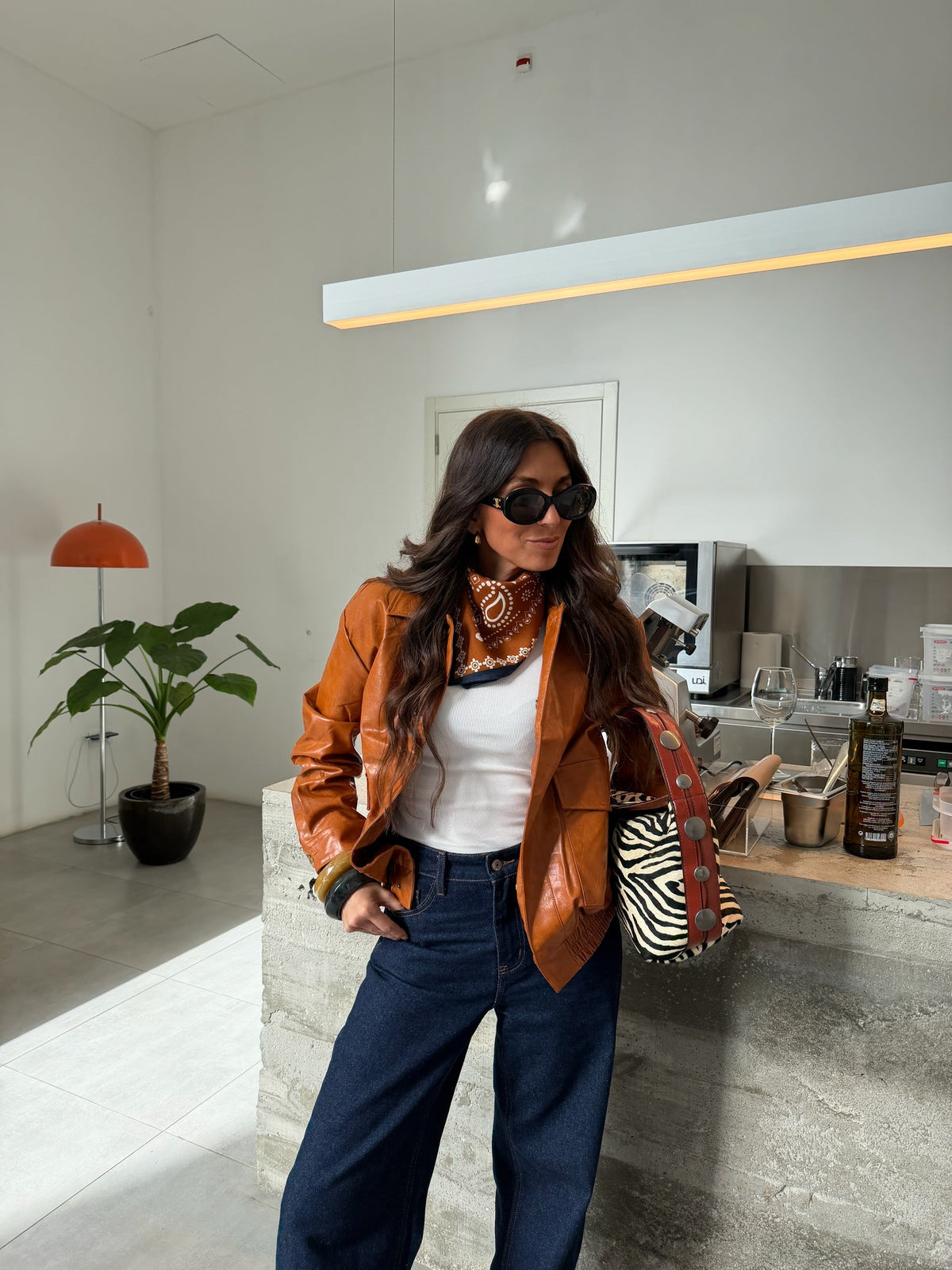 Burnet | Chaqueta Naranja