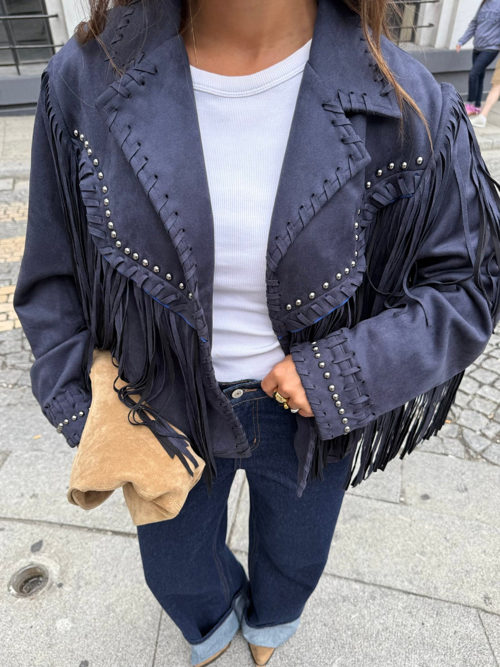 Moodboard | Chaqueta Azul Marino