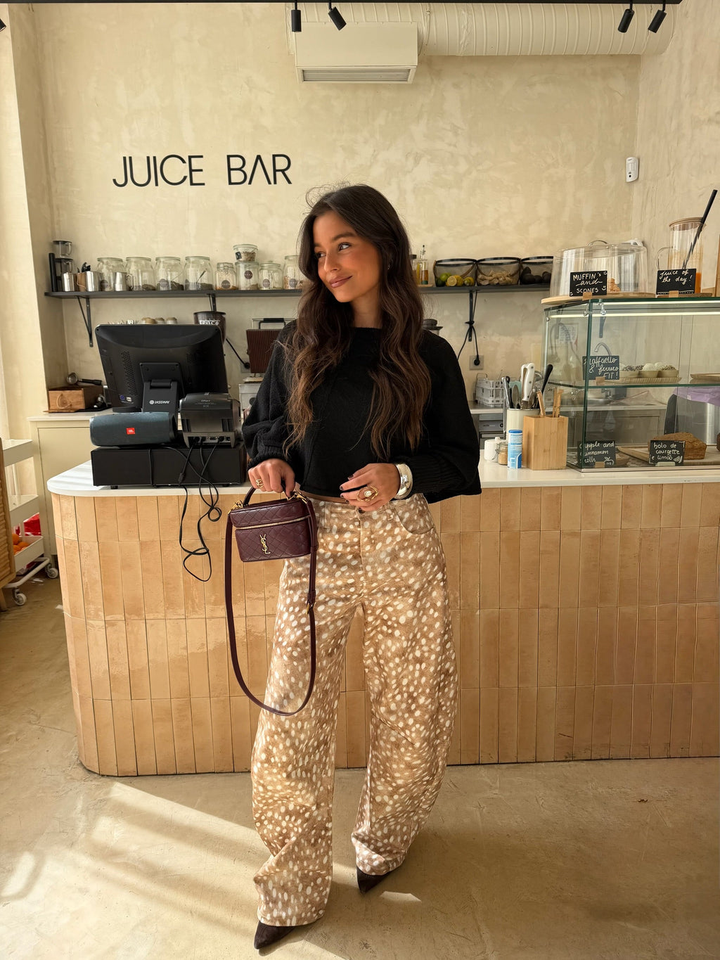 Bambi | Pantalón Bombacho Estampado